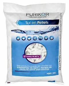 Bulto 20KG Sal en Pellets para Suavizador
