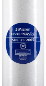 Filtro Sedimentos, 2.5" X 20" 5 micras