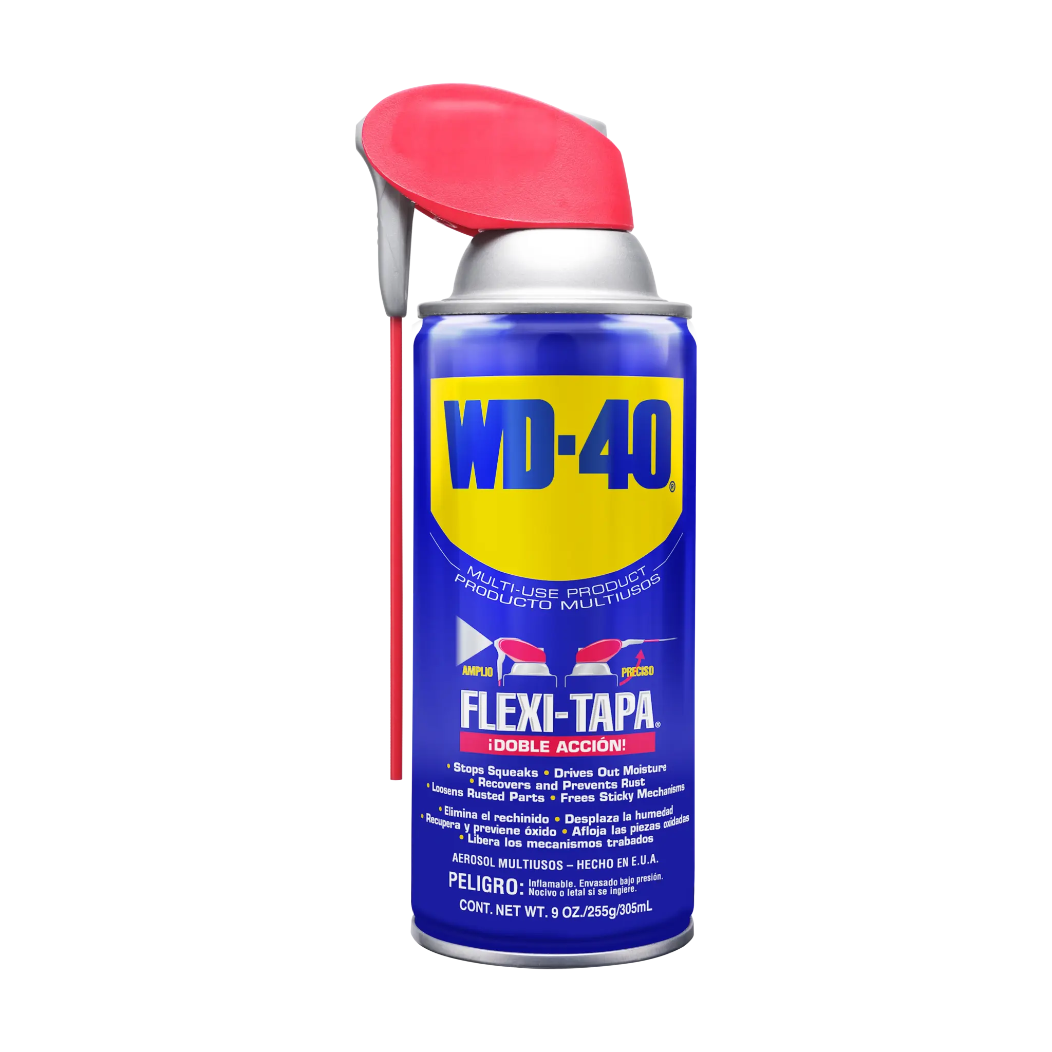 WD-40 Aerosol Multiusos Flexitapa 9 oz.